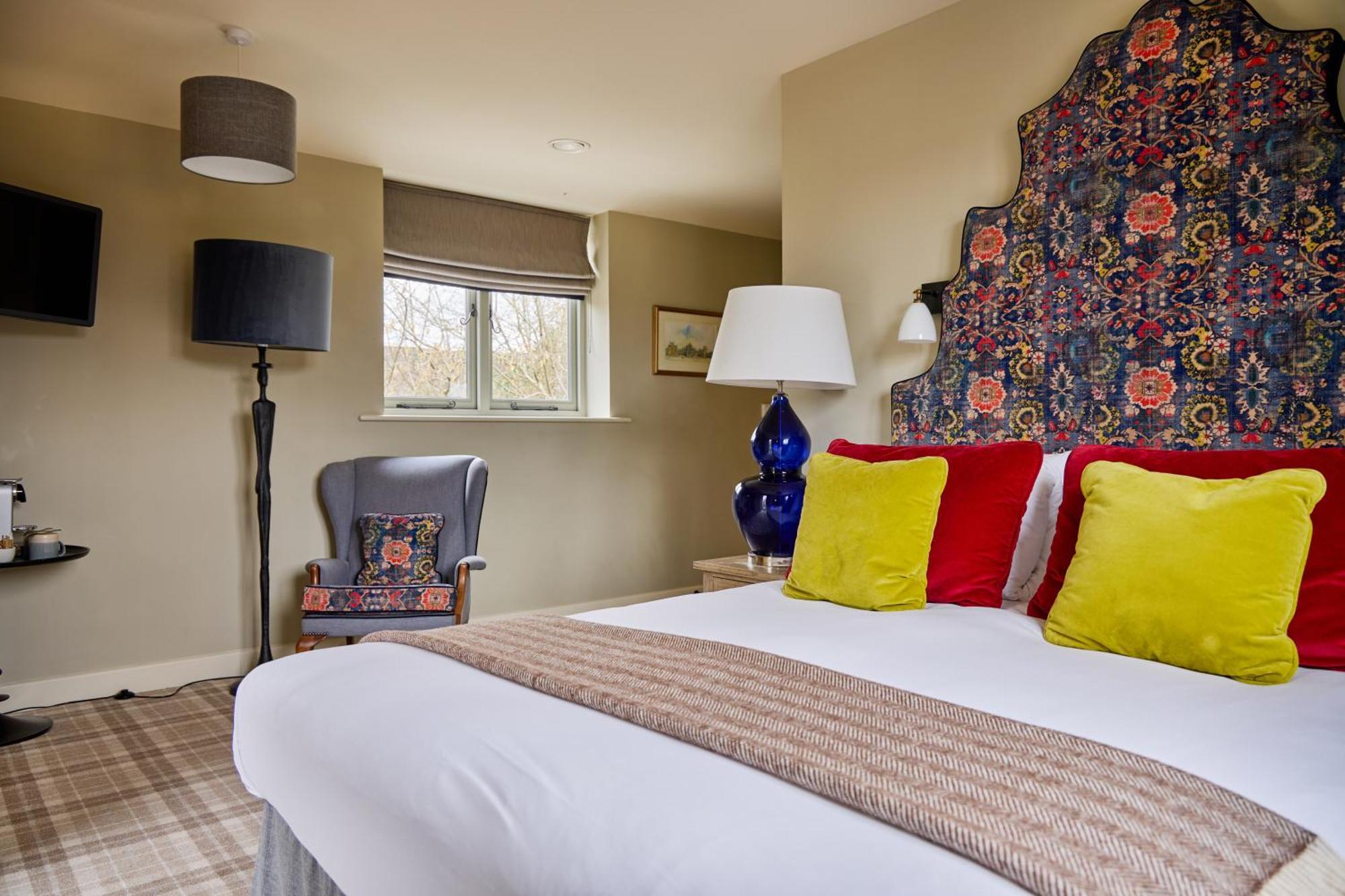 The Harcourt Arms Hotel Stanton Harcourt Bilik gambar A bedroom at The Old parsonage